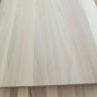 China Eco-friendly poplar lumber hot sale lower price solid wood panel poplar wood board for furniture board for sale