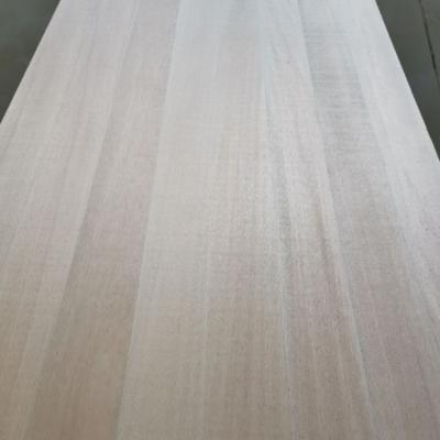 China 4*8 9mm paulownia board furniture board paulownia timber eco-friendly solid wood paulownia wood panel for sale