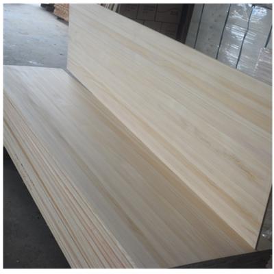 China factory direct paulownia wood suppliers eco-friendly finger joint paulownia wood board for furniture for sale