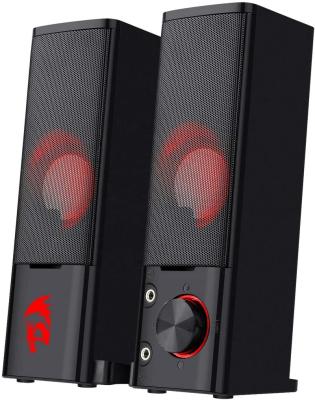 China EZCast Redragon GS550 Orpheus PC Gaming Speakers 2.0 Channel Stereo Desktop Computer Sound Bar for sale