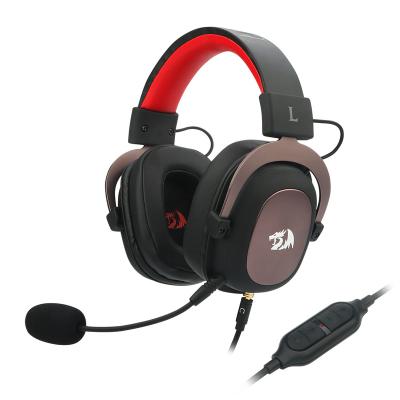 China Redragon H510 Zeus Wired Game Headset 7.1 Edge Headband Gaming Headset With Detachable Microphone for sale