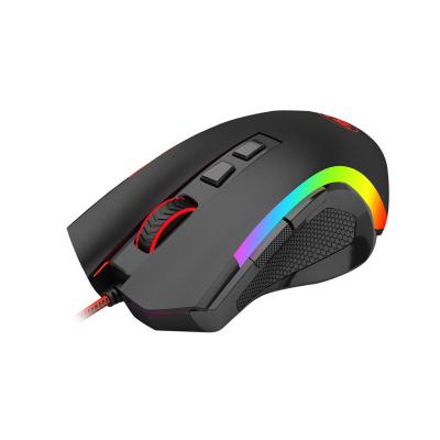 China 3D Gaming Mouse 7200DPI Redragon M607 16.8 Million RBG Backlit 8 Buttons Ergonomic Design Wired Gaming Mouse for sale