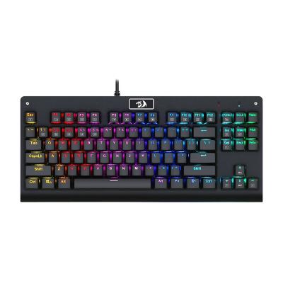 China K568 87 Keys TKL RGB LED Backlit Gaming Plug and Play Mechanical Keyboard for sale