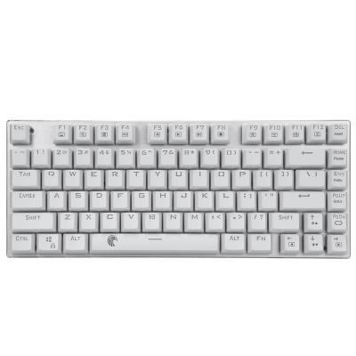 China Z-88 TKL 81 Keys Small Rainbow Mechanical Keyboard Plug and Play Backlit Backlit Plug and Play Keyboard for sale