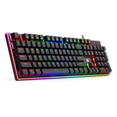 China Plug and Play Redragon K595 RGB Backlighting Mechanical Gaming Keyboard for sale