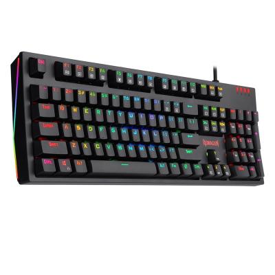 China Redragon K592 Optical Switches V 104 RGB Backlit RGB Plug and Play Key Mechanical Keyboard for sale