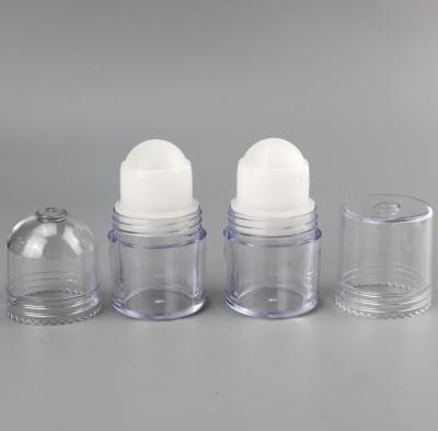 China Personal Care 20ml PS Transparent Deodorant Roll On Bottles for sale