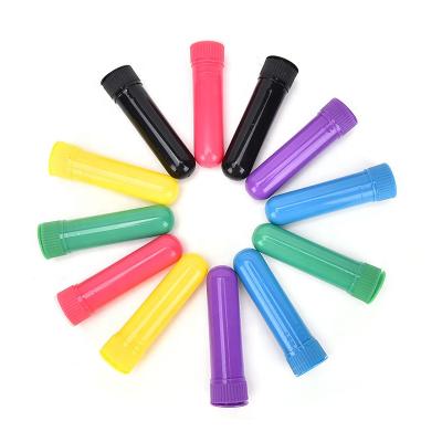 China Can Be (Length and Diameter) Customized Mini Portable Inhalator Empty Nasal Inhaler Tubes Aromatherapy Empty Stick for sale