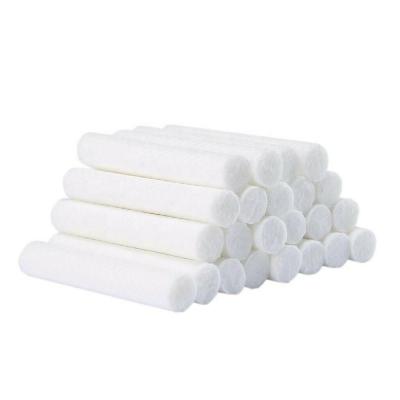 China 100pcs/lot 8x51mm Replacement Cotton Viable Wicks For Plastic Inhaler Diffuser And Nasal Sticks for sale