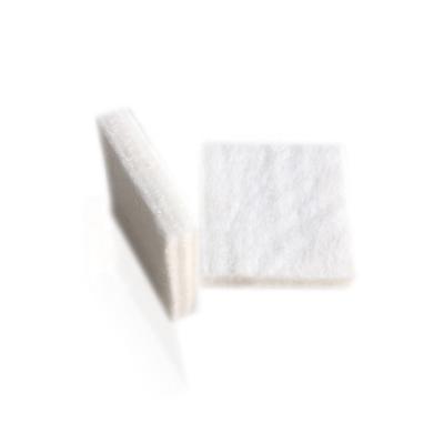 China High Absorbent For Water Custom 30x30mm Fiber Square Scent Absorbent Cotton Pad For Perfume Essential Oil for sale