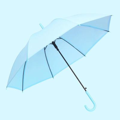 China New design traditional straight golf promotion transparent umbrella/princess umbrella/clear umbrella for sale