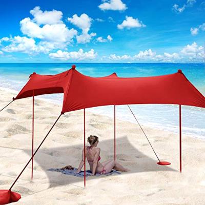 China Ins UV-Resistant Amazon Tenting Outdoor Glamping Camping Beach Tent Sun Shelter Shade for sale