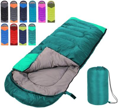 China Envelope Type Maker Ultralight Portable Outdoor Waterproof Down Double Camping Sleeping Bags for sale