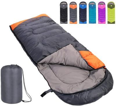 China 210T Polyester Taffeta Waterproof Flame Retardant Promotion Envelope Portable Camping Type Hiking Sleeping Bag for sale