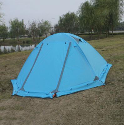 China wholesale cheap promotion tent camping tents double layer outdoor travel tents UV-resistant outdoor for sale