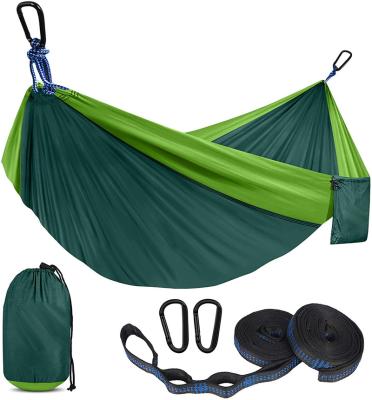 China Long Lasting Multicolor Lightweight Hammock Outdoor Customized Color Camping Hammock for sale