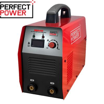 China Hotels Perfect Power MMA-200 Mini Arc DC Inverter Stick Welder IGBT Welding Machine Muttahida Majlis-e-Amal Electronic Stick Arc Welder For Metal Welding for sale