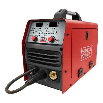 China Hotels Perfect Power Welders MIG-160P Gas Gasless MIG/MAG Inverter Welding Machine IGBT MIG Machine MIG Welding for sale