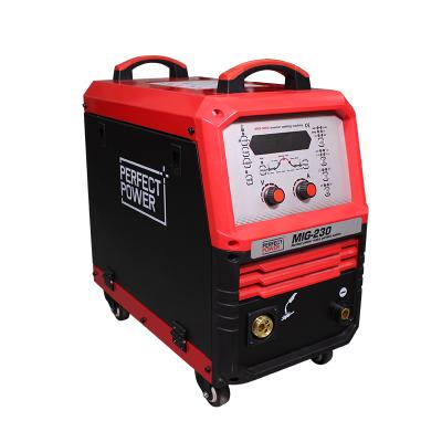 China 8mm Perfect Semi-automatic Welder/MIG MIG Welding Machine PowerMIG-230 Gas-Protected Mig Welders Aluminum Arc Welding Machine for sale