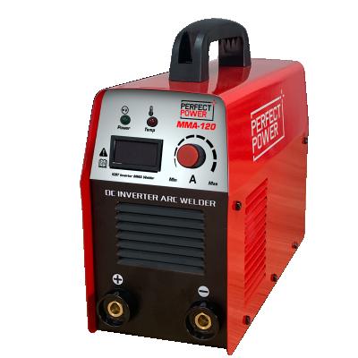 China POWER Welder Equipment MMA-120 IGBT Inverter Welding Machine Metal Arc Welder Converter Steel PERFECT Manual Arc Welding Machine for sale