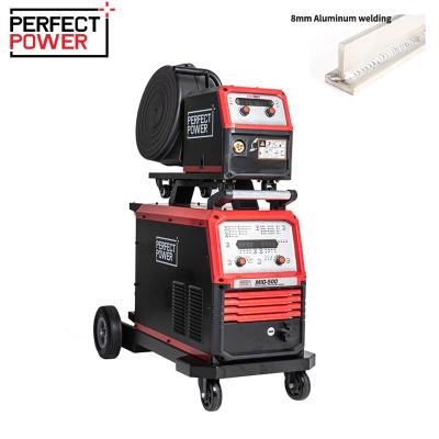 China 50mm PERFECT POWER Welder Equipment MAG/MIG Welder Transformer MIG Welder MIG-500 Inverter Welding Machine for sale