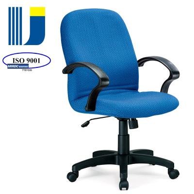 China (Height)Adjustable Ergonomic Modern Mid-back Office Manager Chair With PU Molded Foam 502BG for sale