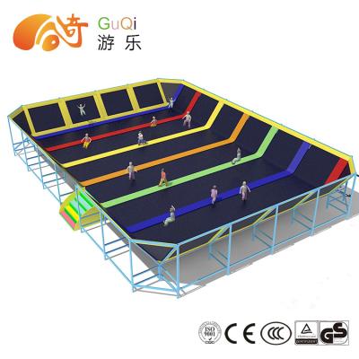 China GQ Indoor Sky Zone Trampoline Park Rent A Trampoline Customized for sale