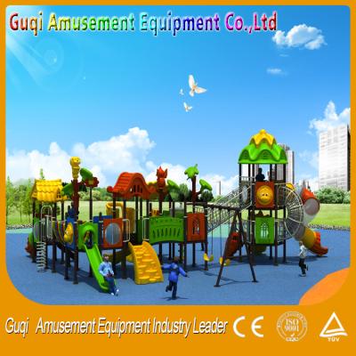 China LLDPE Safety Fashionable Kids Courage Outdoor Playground Used Commercial Outdoor Playground For Sale for sale