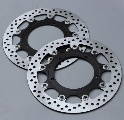 China Martensitic Stainless Steel Martensitic Fit For YZF-R1 YZF-R6 R3 MT07 MT09 R25 FZ1N FZ6N Motorcycle Floating Front Rotors Brake Discs 310mm for sale