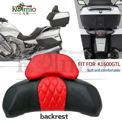 China PU Leather Synthetic Leather Fit For K1600GTL K1600GT R1200RT R1250RT Motorcycle Rack Shelf Support Passenger Saddlebag Backrest Protectors for sale