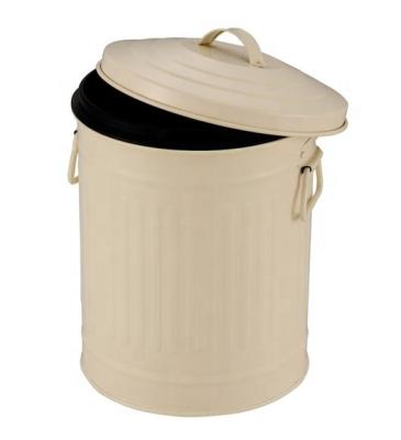 China Sustainable Metal Outdoor Storage Bin With Powder Coating for sale