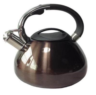 China Sustainable Metal Induction Kettle /whistling Kettle for sale