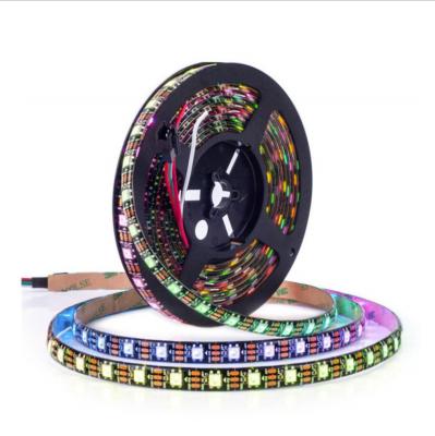 China Modern Simplicity 5050 Colored Beat Chase Gradual Change Holiday Decoration RGB Waterproof Led Light Strip for sale