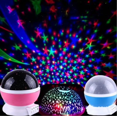 China Modern Manual Decoration 3D Button Night Light Star Night Light Projector For Kids for sale