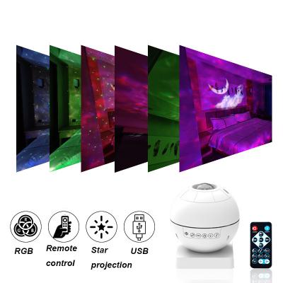 China 2021 Modern Romantic Bluetooth Music Laser Night Light Projector Sky Night Starry Light Projectors for sale