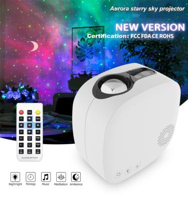 China New Modern Remote Control Laser Projector Bluetooth Speaker Galaxy Projector Night Light Music Star Light for sale