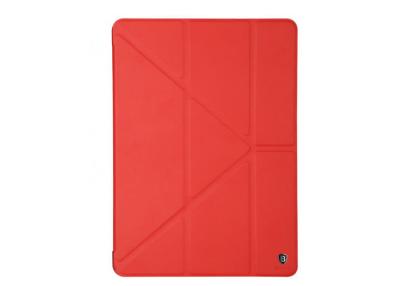 China Red Protective Tablet Soft Leather Case Smartphone Accessories For Ipad Air 2 for sale