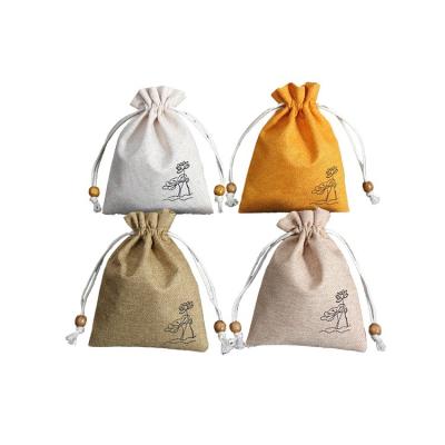 China Competitive Price High Standard Vintage Eco-Friendly Cotton Tote Drawstring Canvas Bags for sale