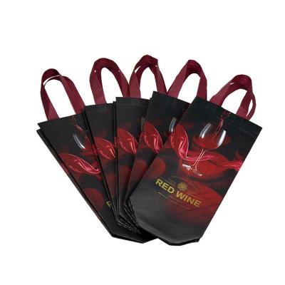 China Rope Handle Manufacturer Supply Finely Processed Apparel Shopping Promotional Gift Tote Color Non-Woven Bag for sale