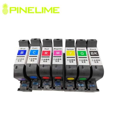 China Re-Manufactured For egg printing machine  B3F58A B3F58B inkjet cartridge 2580/2588 with  fast dry solvent ink and Water base ink. for sale