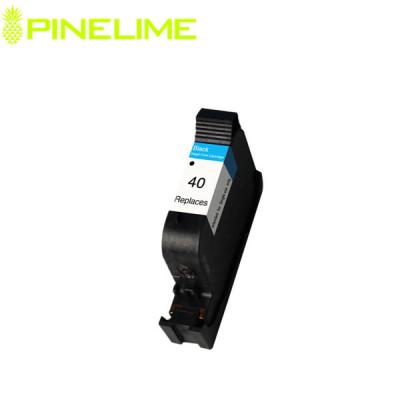 China Re-Manufactured 51640 High volume Remanufactured 51640  40 Ink Cartridge for  Deskjet 1200c 1200c-ps 230/250c for sale