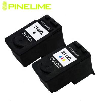 China Re-Manufactured Upcoming  Re manufacture ink cartridge PG210 CL211 PG 210 CL 211 For Canon Pixma iP2700/MP240/MP250/MP260 /MP270/MP280. for sale