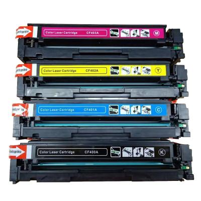 China COMPATIBLE New Launch universal printer toner cartridge compatible for CF400A/CF500A/CF540A/CRG054/CRG045 for sale