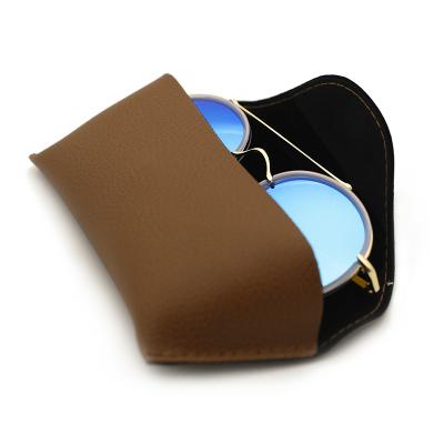 China Custom EVA Fashion Designer High Quality Brand Logo Sunglasses Case Leather for sale