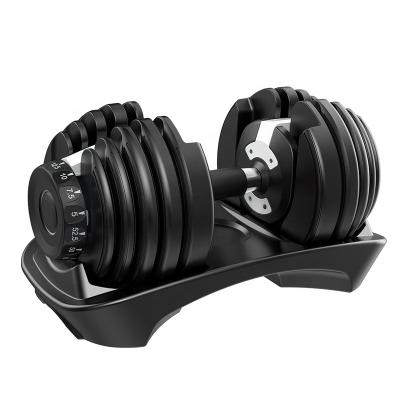 China High Quality Adjustable Dumbbell Gym Power Workout Equipment Cast Iron Bodybuilding Dumbbell Weight 10kg for sale