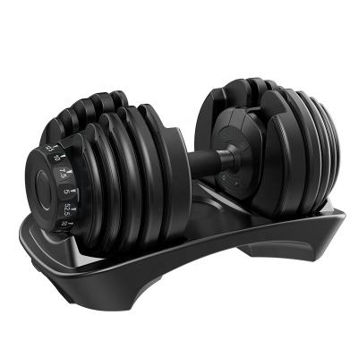 China Cheap Dumbbell Purchase Adjustable Cast Iron Drive Pulley Dumbbell Power Training Equipment For Sale for sale