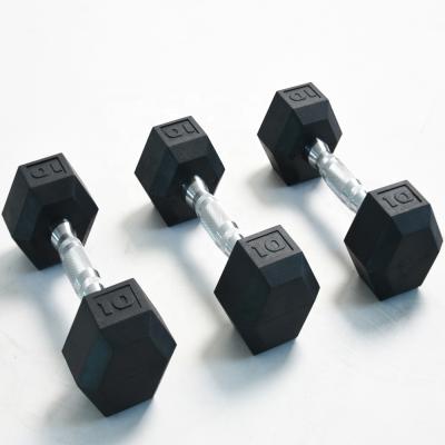 China Official adjustable dumbbell standards for the hexagon dumbbell of handle diameter and bell construction for sale