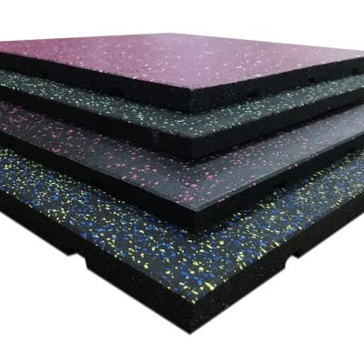 China Gym or home studio / commercial gyms / personal backyard exercise floor mats reduce shock and waterproof offer many kind of thickness and high protective colorful for sale