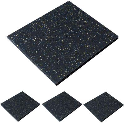 China home gym or studio/commercial gymnasiums/personal rubber backyard force reduction tiles for home gym for sale