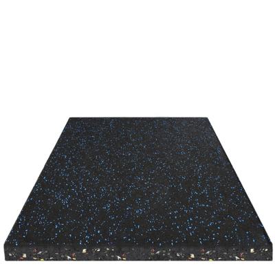 China Home Gym or Studio/Commercial Gyms/Personal Backyard Long Lifespan Rubber Roller Flooring Rubber Tiles for Crossfit Workout for sale